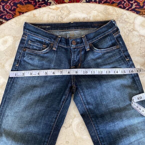 Citizens of Humanity Kelly #063 Stretch Low Waist Cropped Jeans - Picture 13 of 15